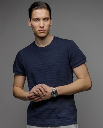 KÉK FÉRFI RÖVID UJJÚ PÓLÓ 1D26SS4016SS0101