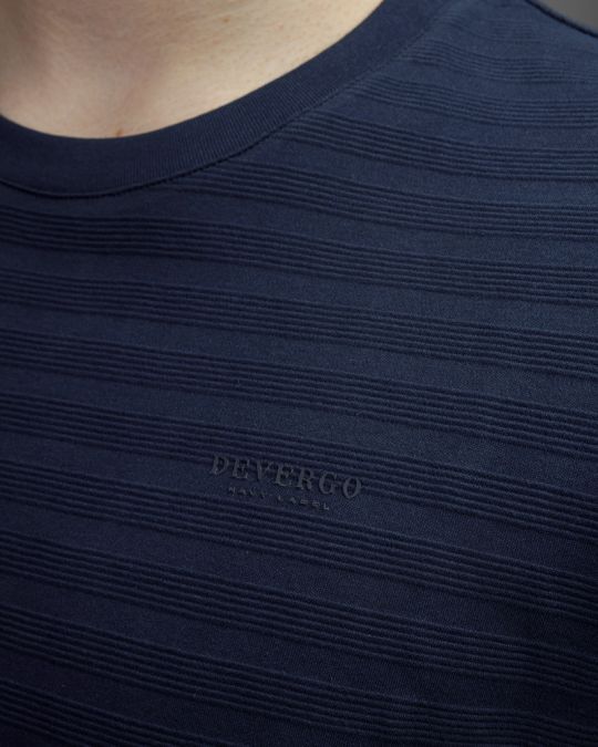 BLUE MEN'S SHORT SLEEVE T-SHIRT 1D26SS4016SS0101