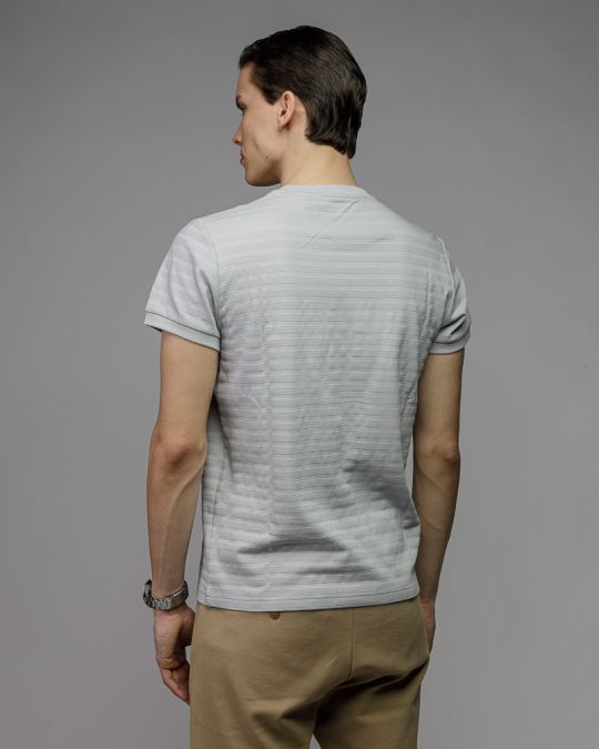 SZÜRKE FÉRFI RÖVID UJJÚ PÓLÓ 1D26SS4016SS0101