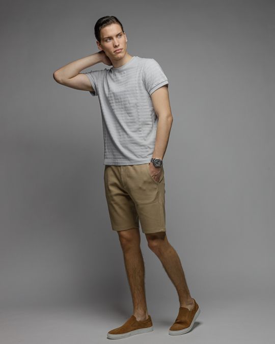 SZÜRKE FÉRFI RÖVID UJJÚ PÓLÓ 1D26SS4016SS0101