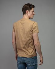 BROWN MEN'S SHORT SLEEVE T-SHIRT