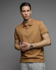 BARNA MEN'S SHORT SLEEVE POLO SHIRT