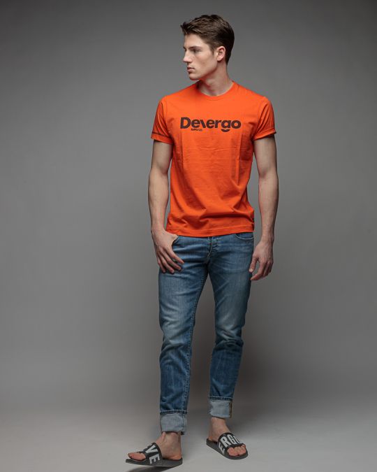 ORANGE FÉRFI RÖVID UJJÚ PÓLÓ 1D26SS4063SS0105