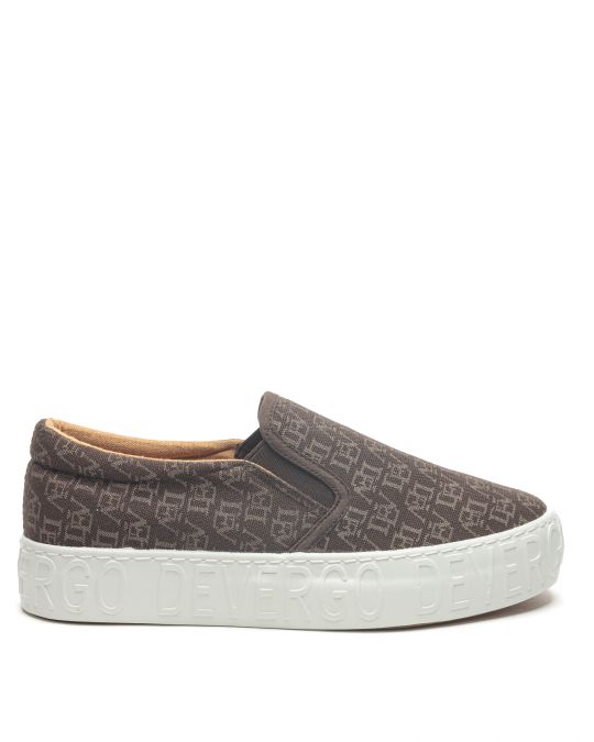 BROWN WOMEN'S BALLERINA  - HELIA DEV DE26SS3515DV KD