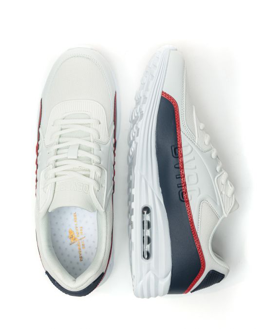 WHITE MEN'S SNEAKER  - DRAGON DE26SS4014PU DR