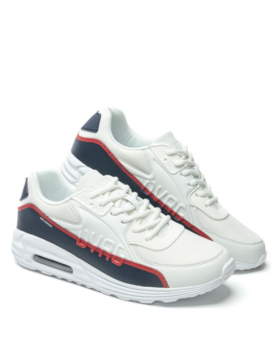 WHITE MEN'S SNEAKER  - DRAGON DE26SS4014PU DR