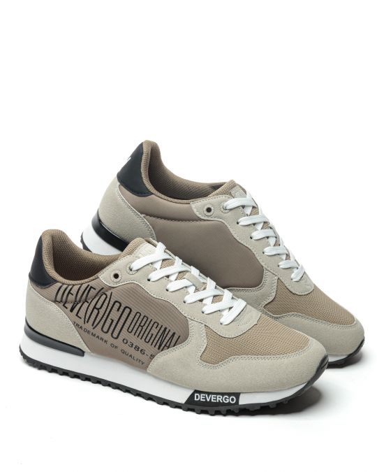 BEIGE MEN'S SNEAKER  - TYRON DE26SS4006NY HI