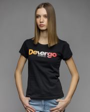 BLACK WOMEN'S SHORT SLEEVE T-SHIRT