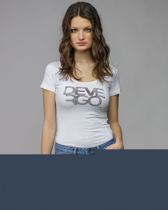 FEHÉR NŐI RÖVID UJJÚ PÓLÓ 2D26SS4552SS0205