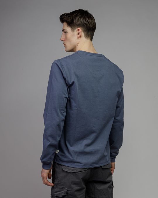 BLUE MEN'S LONG SLEEVE T-SHIRT 1D26SS4000LS0105