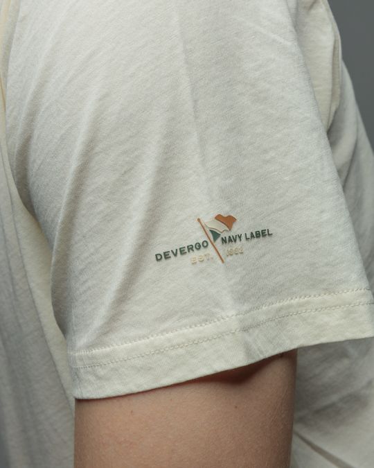 WHITE MEN'S SHORT SLEEVE T-SHIRT 1D26SS4020SS0106