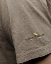 BROWN MEN'S SHORT SLEEVE T-SHIRT