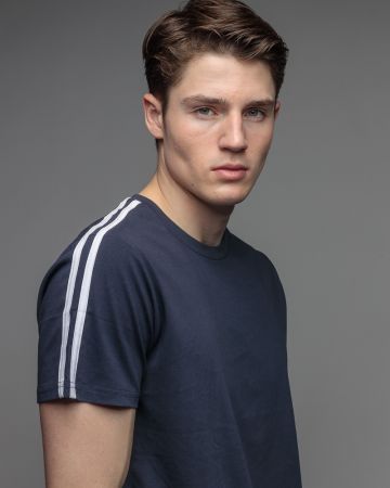 KÉK FÉRFI RÖVID UJJÚ PÓLÓ 1D26SS4021SS0405