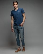KÉK MEN'S SHORT SLEEVE T-SHIRT