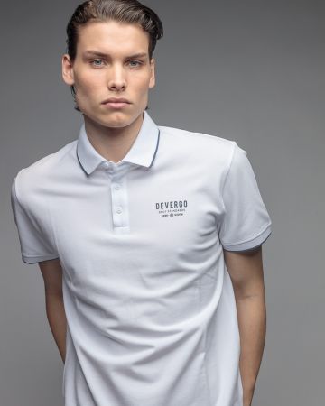 FEHÉR FÉRFI RÖVID UJJÚ PÓLÓ 1D26SS4075SS0105