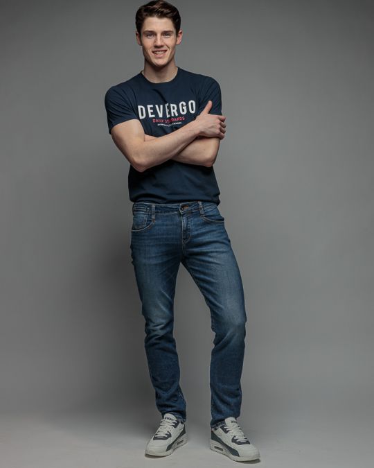 INDIGO MEN'S JEANS - FRANK 26103 1J26SS0003LP5582ST