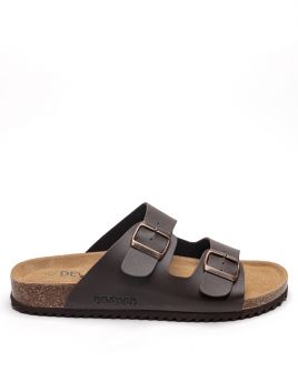 BARNA FÉRFI PAPUCS  - ALFRED DE26SS2005PU PT