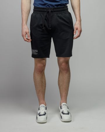 BLACK MEN'S SHORTS 1D26SS1110MP0705