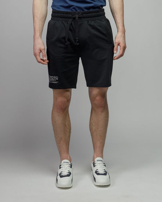 BLACK MEN'S SHORTS 1D26SS1110MP0705