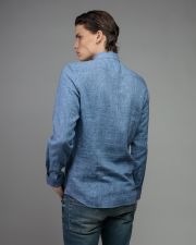 BLUE MEN'S SHIRT
