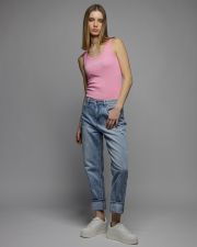 RÓZSASZÍN NŐI TOP