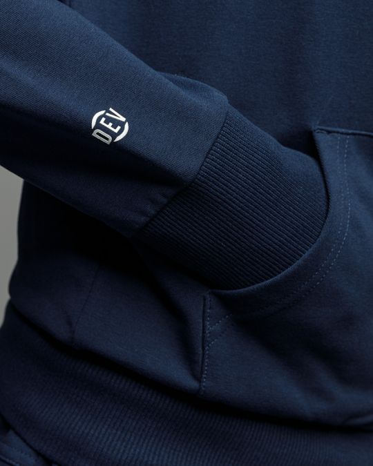 KÉK NŐI KAPUCNIS CIPZÁRAS PULÓVER 2D26SS4587KA0705