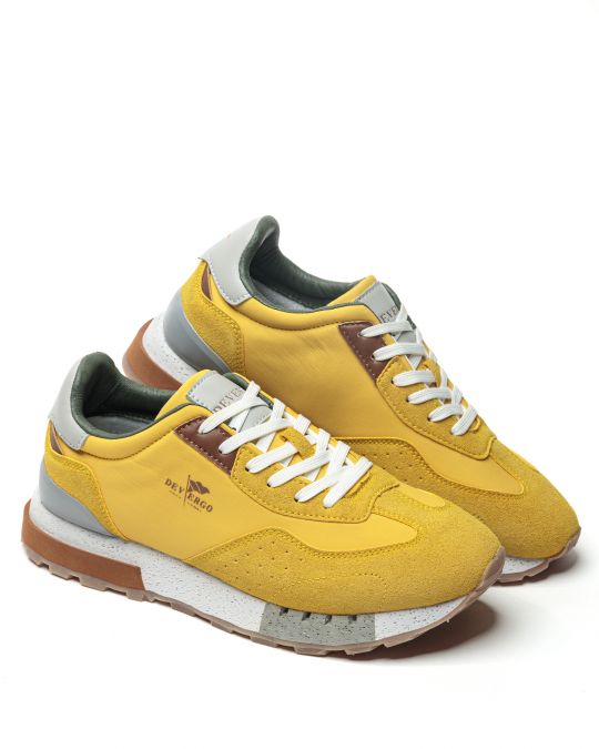 SÁRGA FÉRFI SNEAKER  - BRUCE DE26SS4004NY DR