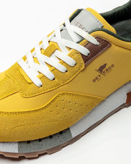 SÁRGA FÉRFI SNEAKER  - BRUCE DE26SS4004NY DR