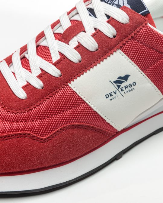 PIROS FÉRFI SNEAKER  - NYROX DE26SS4027NY HI