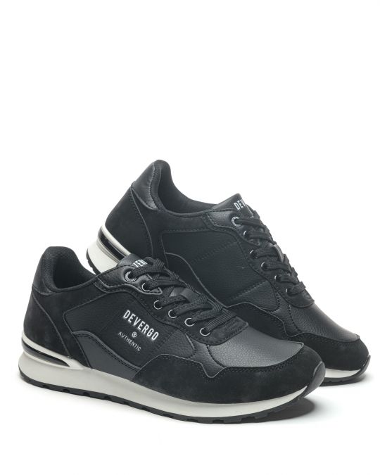 FEKETE FÉRFI SNEAKER  - FABRE DE26SS4039PU HI