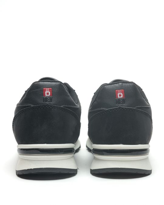 FEKETE FÉRFI SNEAKER  - FABRE DE26SS4039PU HI