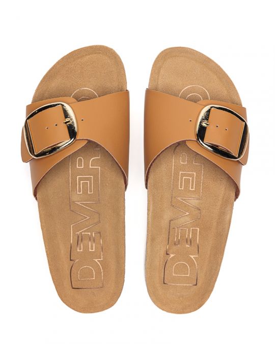 NŐI PAPUCS  - GAIA BUCKLE DE26SS2549BU PT