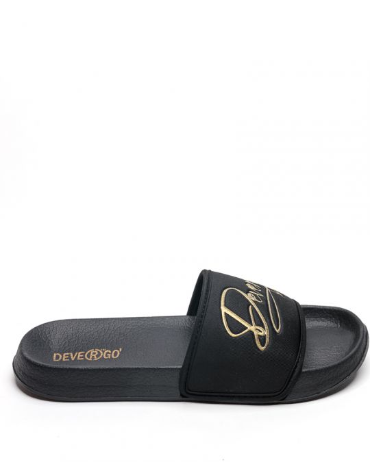 BLACK WOMEN'S SLIPPERS  - PETRA DE26SS2520EV SR