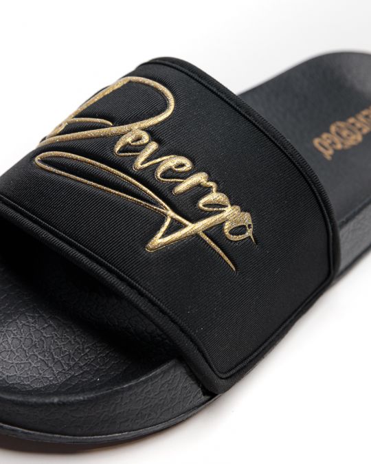 BLACK WOMEN'S SLIPPERS  - PETRA DE26SS2520EV SR