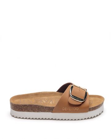 NŐI PAPUCS  - GAIA BUCKLE DE26SS2549BU PT