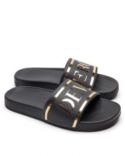 BLACK WOMEN'S SLIPPERS  - SOFY