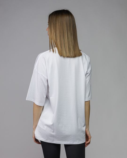 WHITE WOMEN'S SHORT SLEEVE T-SHIRT 2D26SS4524SS0105