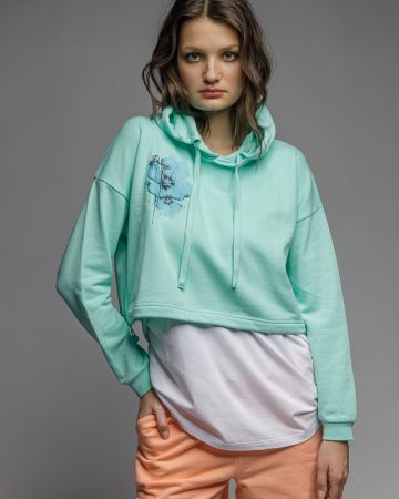 KÉK NŐI PULÓVER 2D26SS4591LS0705
