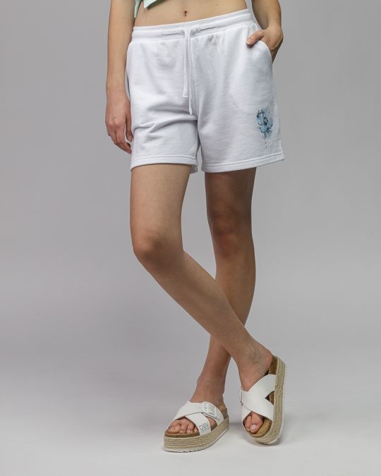 WHITE WOMEN'S SHORTS 2D26SS1531SP0705