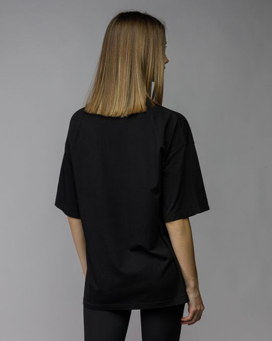 BLACK WOMEN'S SHORT SLEEVE T-SHIRT 2D26SS4524SS0105