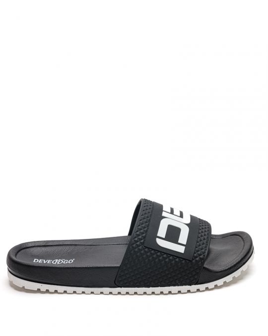 BLACK MEN'S SLIPPERS  - ALFIE DE26SS2008TP RE