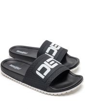 BLACK MEN'S SLIPPERS  - ALFIE