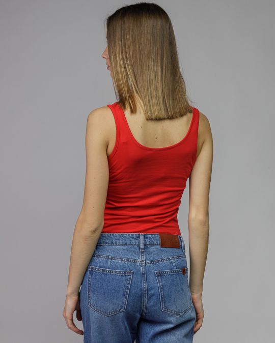 RED WOMEN'S TOP 2D26SS4502SL0205