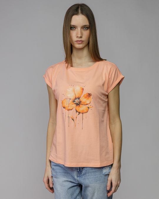 RÓZSASZÍN NŐI TOP 2D26SS4517SL0105