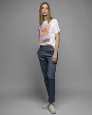 RÓZSASZÍN NŐI RÖVID UJJÚ PÓLÓ