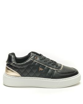 FEKETE NŐI SNEAKER  - LAURA DE26SS5518PU UL