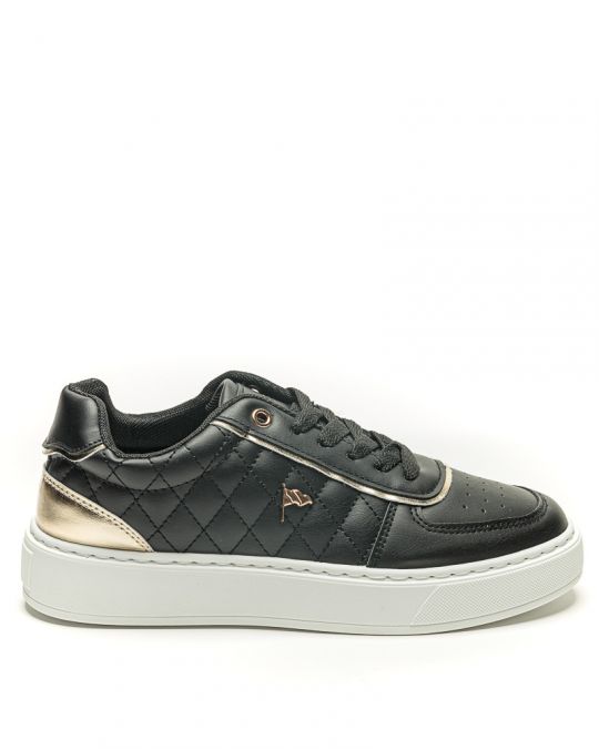 FEKETE NŐI SNEAKER  - LAURA DE26SS5518PU UL