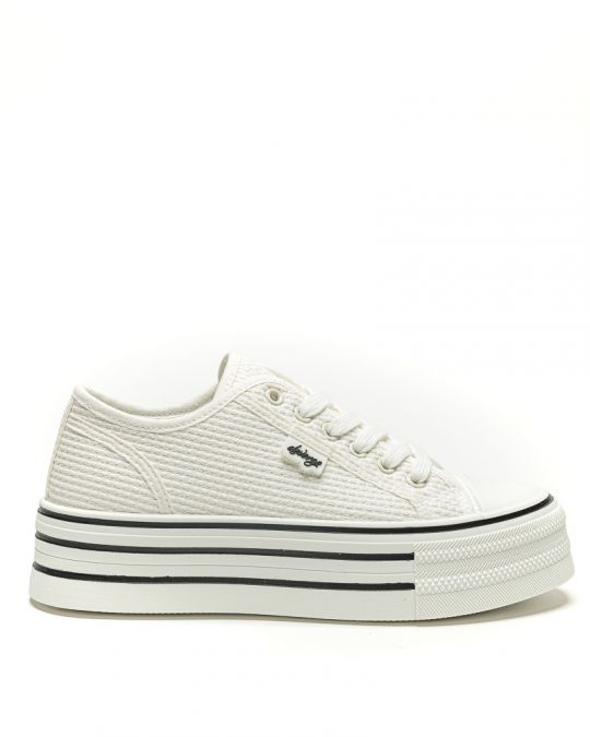 FEHÉR NŐI SNEAKER  - NILLA DE26SS5530CA UL