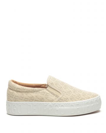 BEIGE WOMEN'S BALLERINA  - HELIA DEV DE26SS3515DV KD