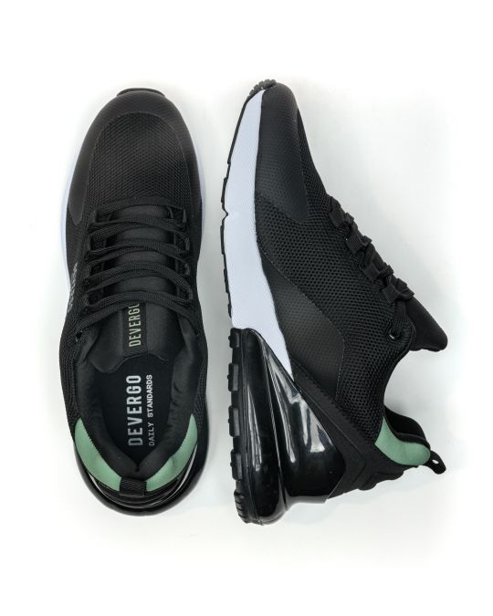 FEKETE FÉRFI SNEAKER  - DELTA DE26SS4017ME DR